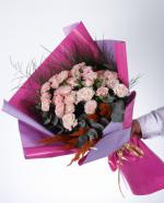 Zarif Pembe Gl Buketi