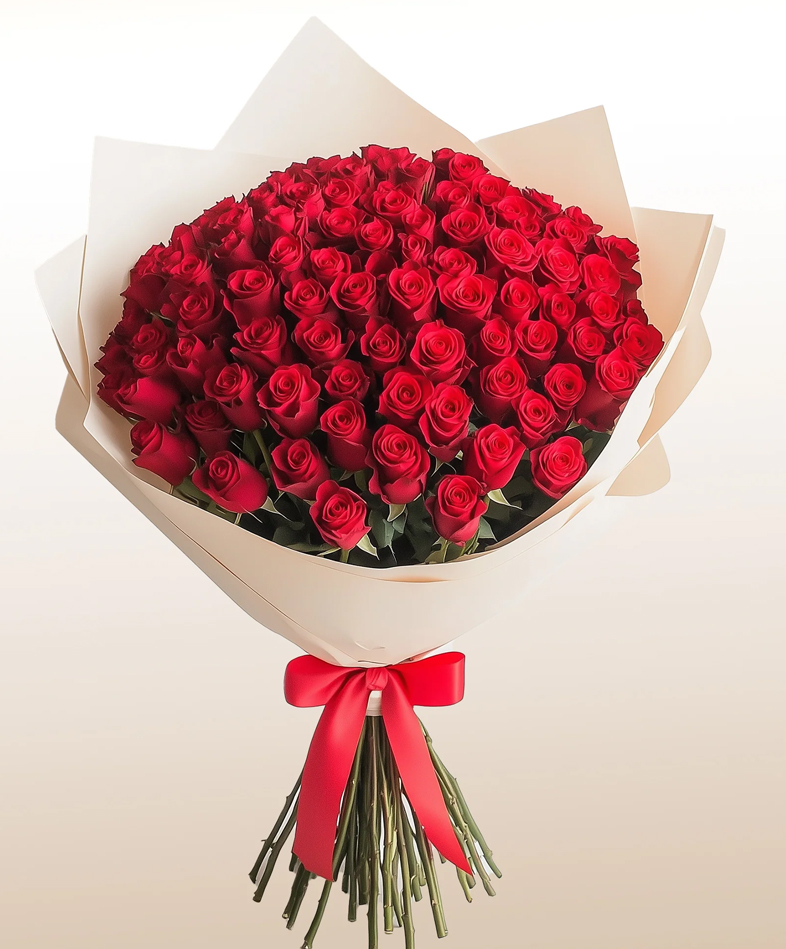 101 K�rm�z� G�l Buketi