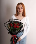 Akn Krmz Dili  Gz Alc Gl Buketi