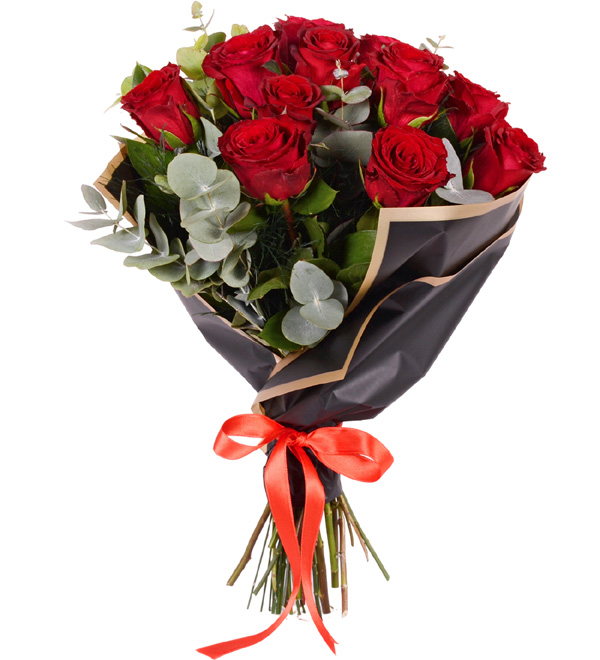 11 Adet Kırmızı Gül