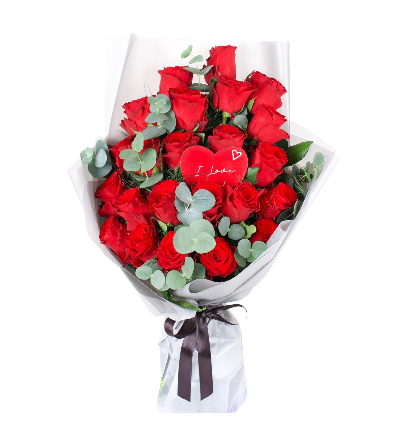 23 Kırmızı Gül Buketi