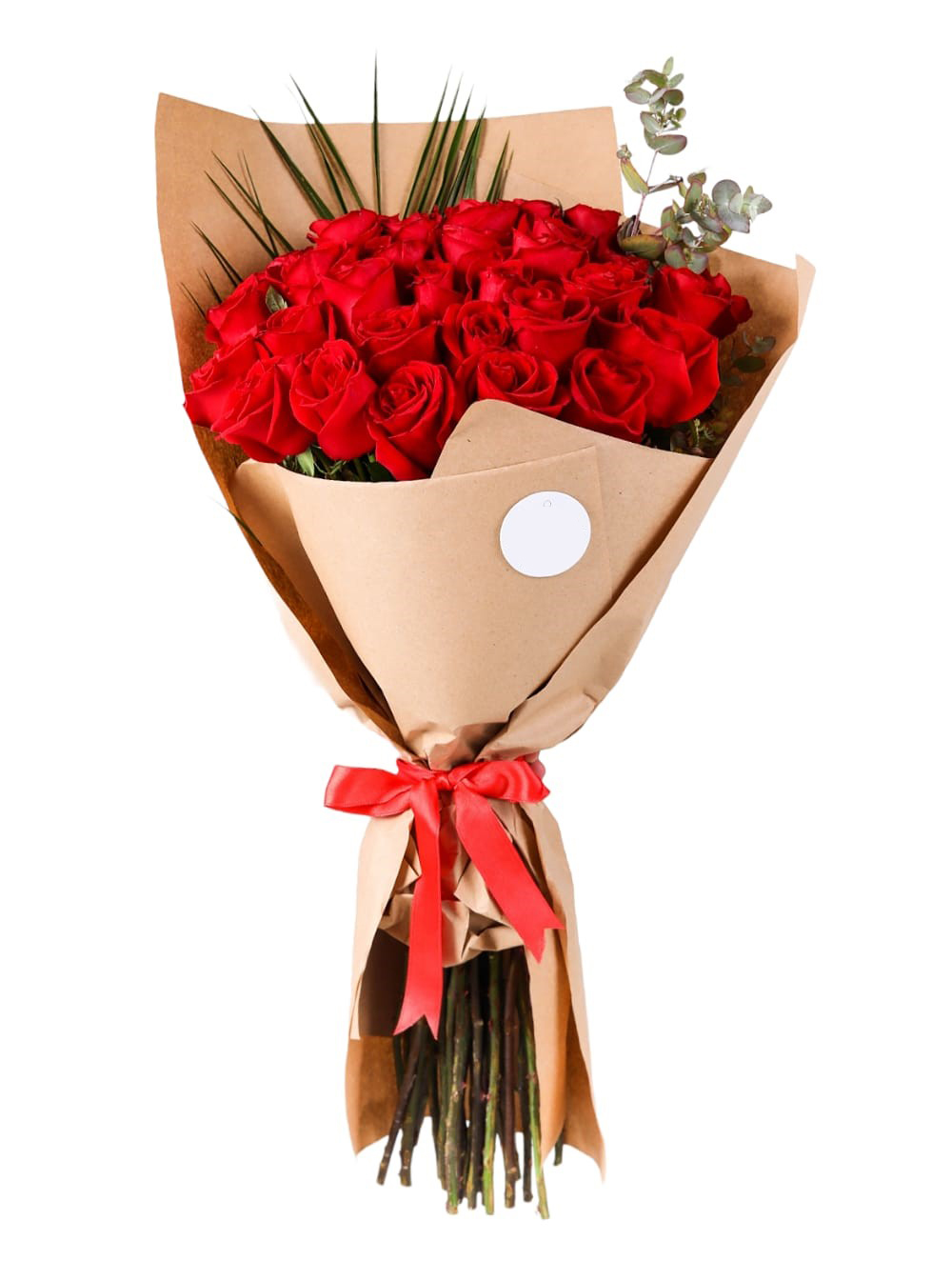 25 Kırmızı Gül Buketi