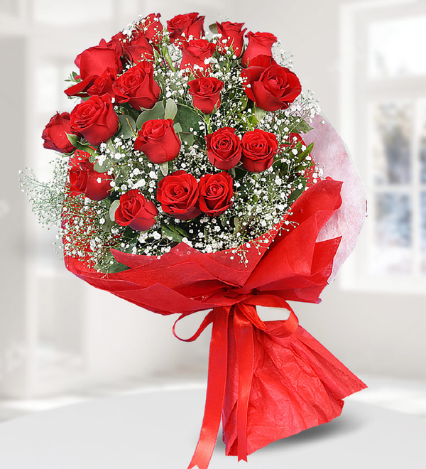 29 Kırmızı Gülden Oluşan Buket