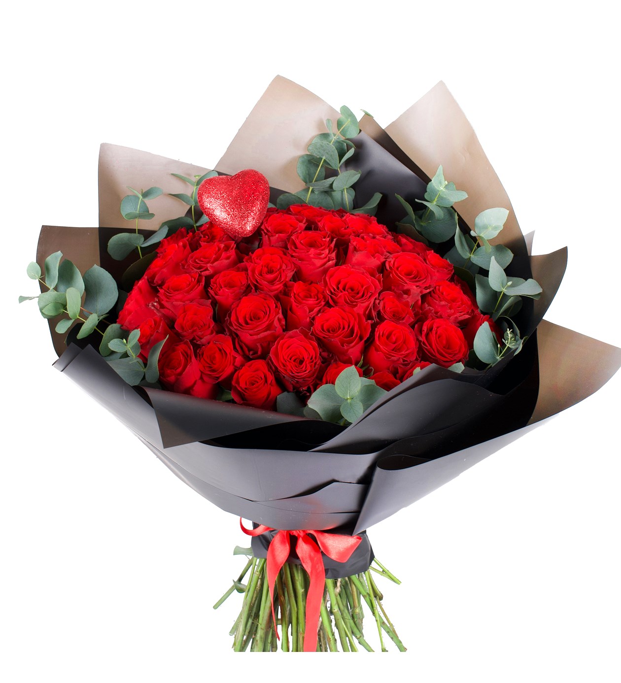 39 Kırmızı Gül Buketi