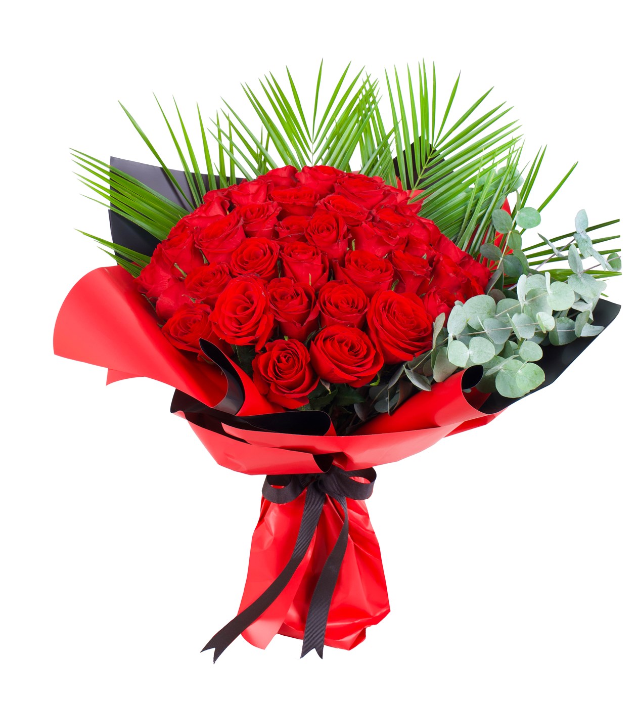 49 Kırmızı Gül Buketi