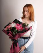 Romantik Pembe Buket  Zarafetin ve Sevginin En Gzel Hali