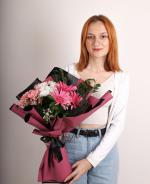 Romantik Pembe Buket  Zarafetin ve Sevginin En Gzel Hali