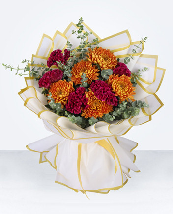 Anastasia ve Celosia Buketi