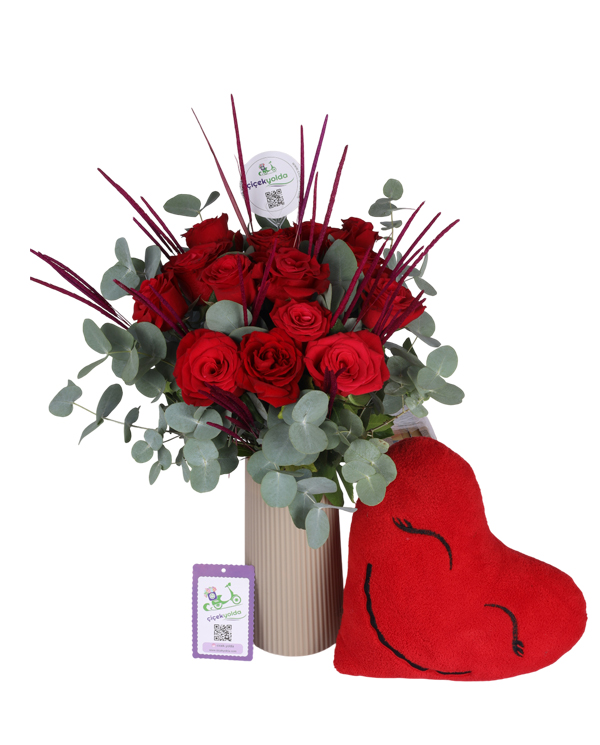 G�ller ve Kalp Yast�k